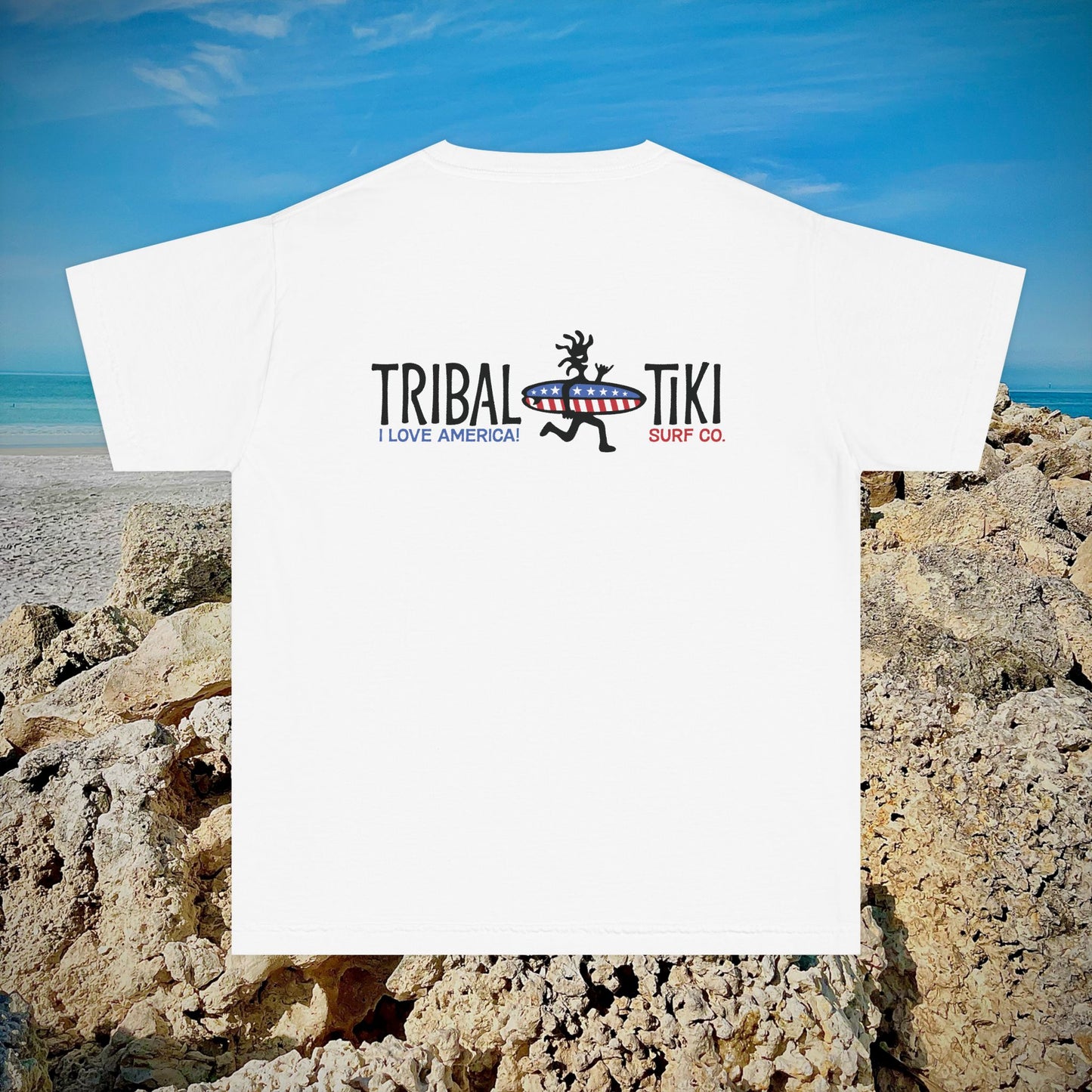 (Youth) Classic Logo (Red, White & Blue)