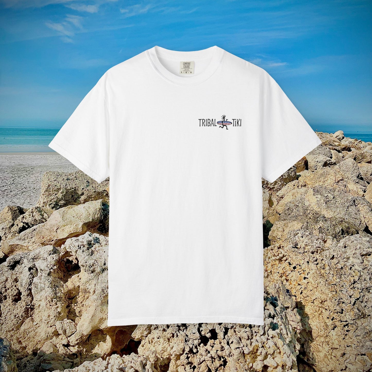 Classic Tribal Tiki (Red, White & Blue)