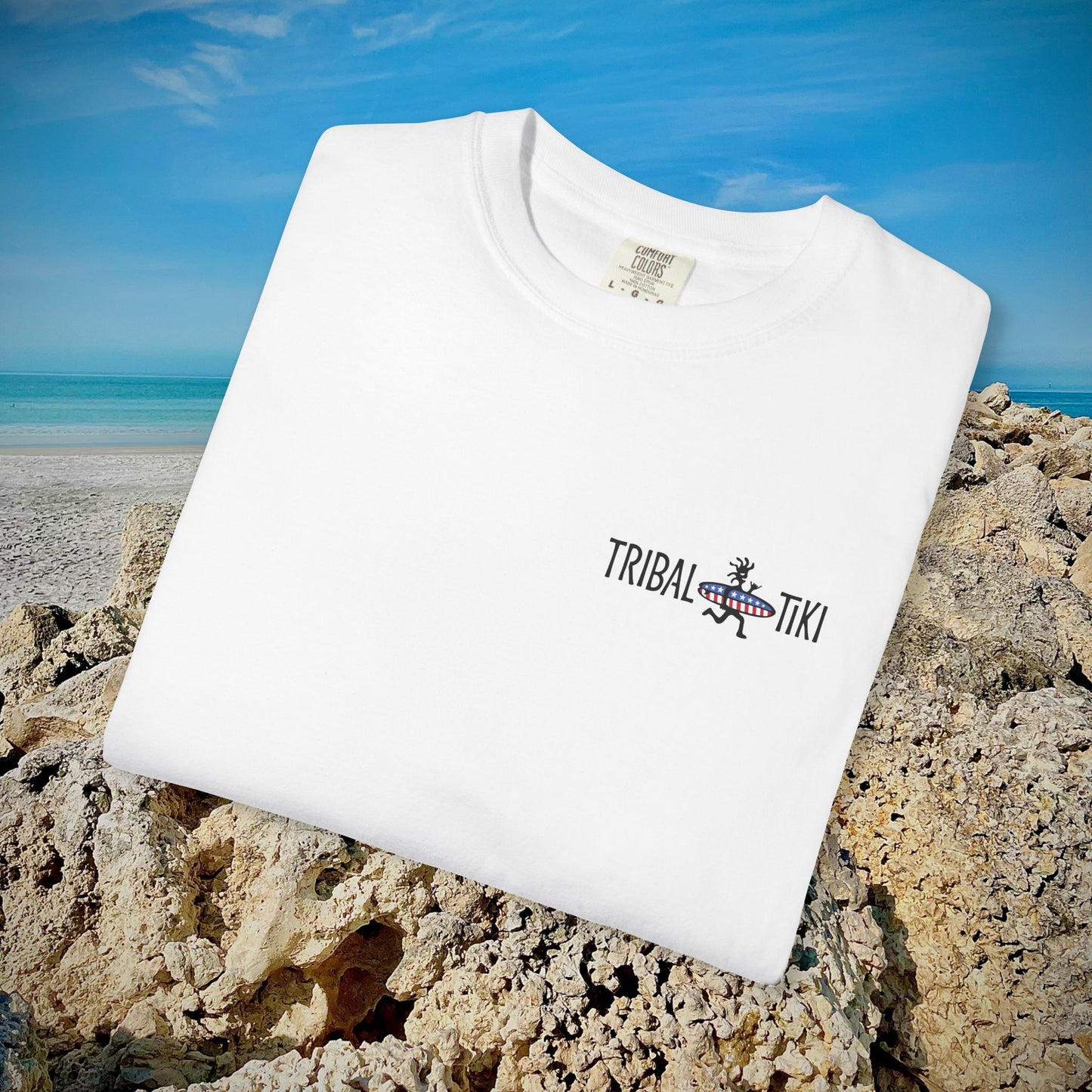 Classic Tribal Tiki (Red, White & Blue)